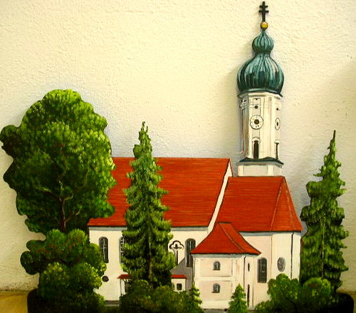 Maibaumschilder - Kirche